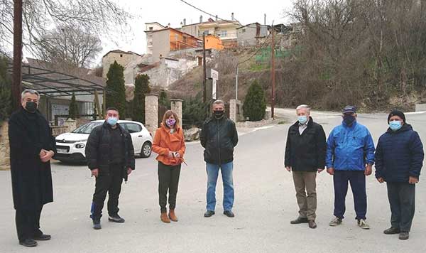 Επίσκεψη του Αντιπεριφερειάρχη Κοζάνης στον Κρόκο