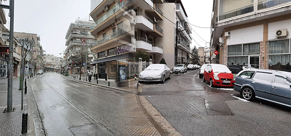 Καθαροί οι δρόμοι -Δείτε φωτογραφίες από την Παύλου Μελά και στενά της Κοζάνης