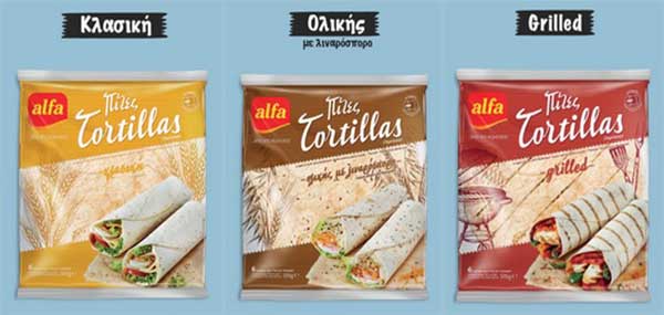 Η alfa pastry έφερε για εσάς 3 υπέροχες τορτίγες