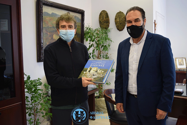 Συνάντηση του Δημάρχου Φλώρινας με τον υπουργό προστασίας του πολίτη