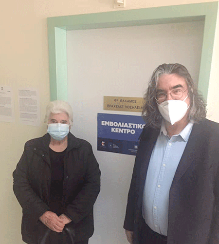 Χρήστος Ελευθερίου: Στο κέντρο Υγείας Σερβίων εμβολιάστηκαν χθες περίπου 140 συνάνθρωποί μας