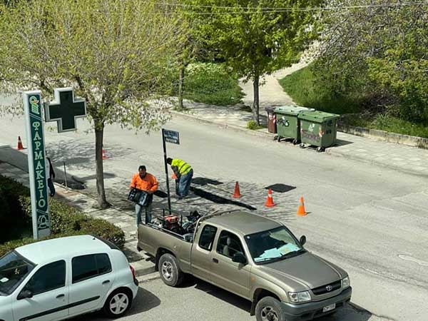 Ο Βαγγέλης Σημανδράκος για εργασίες αποκατάστασης