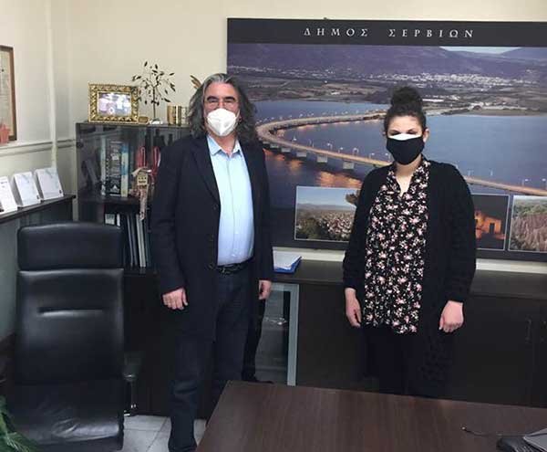 Ορκίστηκε η νέα δημοτική σύμβουλος Σερβίων Κυριακή Κωνσταντινίδου από τη Μεσιανή