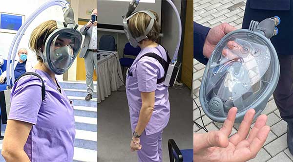 Παγκόσμια παρουσίαση και χρήση μάσκας-συσκευής από το ΑΠΘ και την Bytox στο Μποδοσάκειο Νοσοκομείο Πτολεμαΐδας