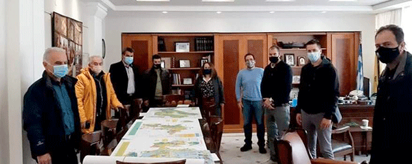 Συνάντηση εργασίας του Αντιπεριφερειάρχη Καστοριάς Δημήτρη Σαββόπουλου με την καθηγήτρια Πανεπιστημίου Δυτικής Μακεδονίας – Τμήμα Γεωπονίας Φλώρινας Κατερίνας Μέλφου