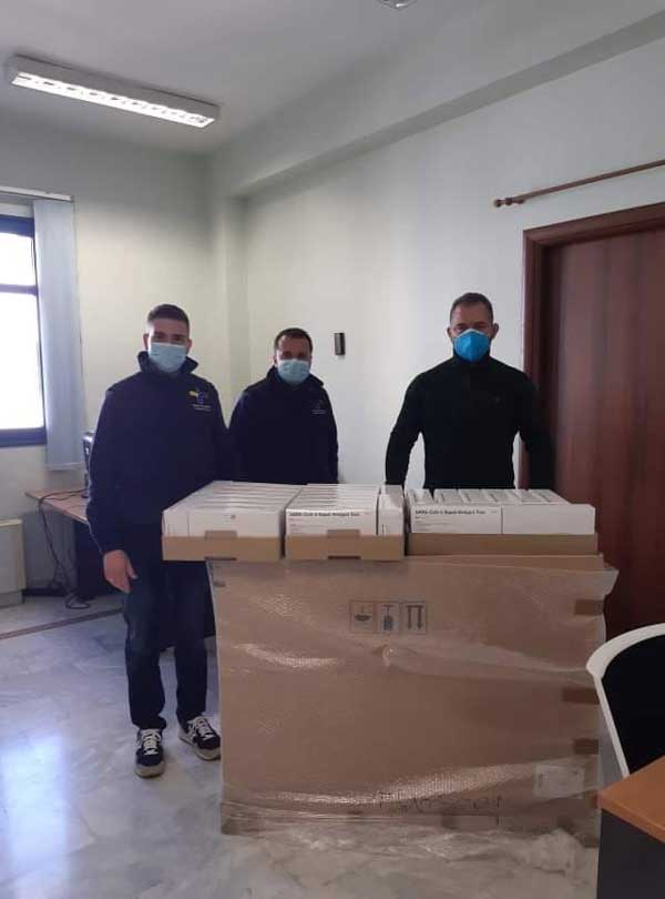 4.200 rapid test παραχώρησε η Περιφέρεια στον ΕΟΔΥ