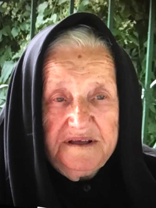 Στη μνήμη της Βάγιας Αναγνώστου από το Μεταξά Κοζάνης