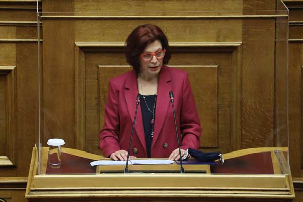 Π. Βρυζίδου: Ομιλία για την ψήφο των Αποδήμων Ελλήνων, στην Ολομέλεια της Βουλής