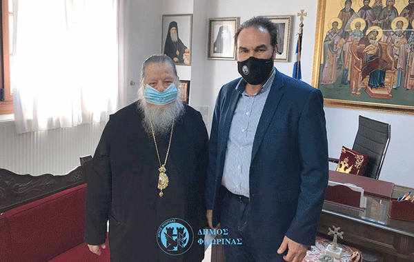 Πασχαλινές επισκέψεις του Δημάρχου Φλώρινας