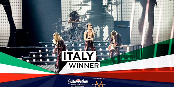 Eurovision 2021: Νικήτρια η Ιταλία, στη 2η θέση το φαβορί Γαλλία, στη δεκάδα η Ελλάδα
