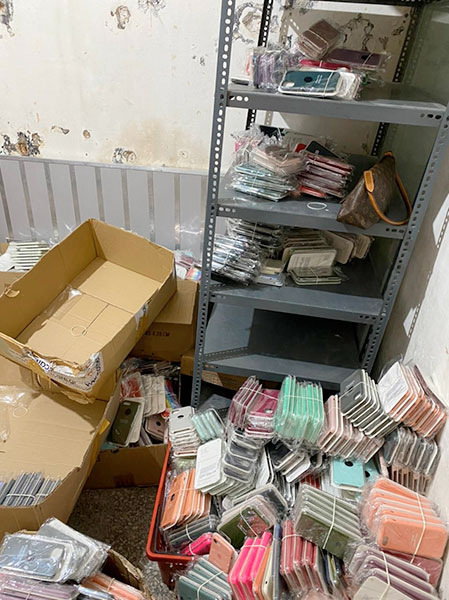 ΔΙΜΕΑ: Κατέσχεσε και κατέστρεψε περί τις 6.000 θήκες κινητών τηλεφώνων και ταμπλετών και άλλα αξεσουάρ ως προϊόντα απομίμησης
