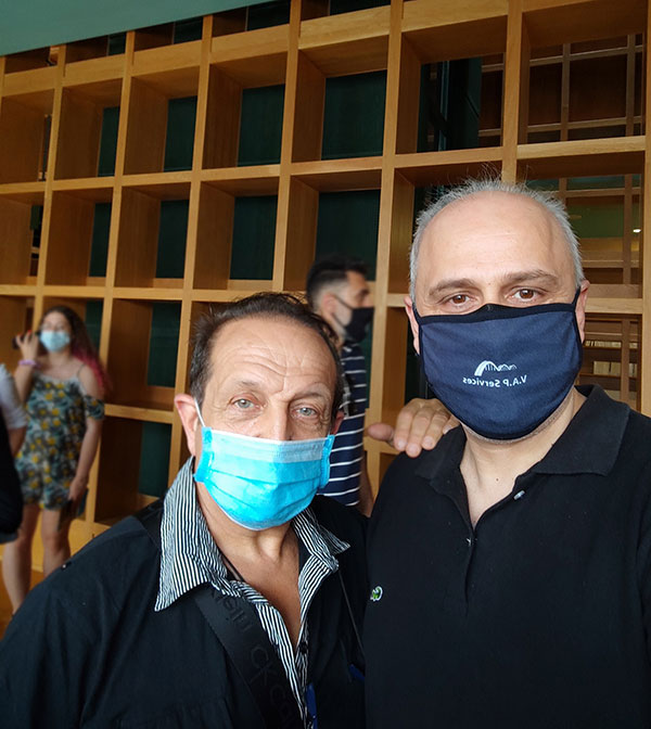 Ο πρόεδρος του Σ.Ε.Η. Σπύρος Μπιμπίλας στη Δημοτική Βιβλιοθήκη Κοζάνης