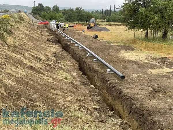 Το εμβληματικό έργο της κατασκευής δικτύων φυσικού αερίου στην Μεγαλόπολη παίρνει σάρκα και οστά