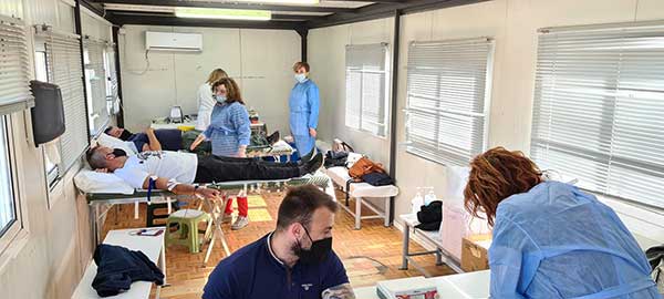 Με επιτυχία πραγματοποιήθηκε η εθελοντική αιμοδοσία του “Σπάρτακου”