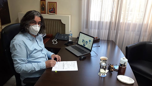 Υπογραφή προγραμματικής σύμβασης με την Περιφέρεια Δυτικής Μακεδονίας για την ασφαλτόστρωση του δρόμου Σέρβια Λάβα Πλατανόρευμα
