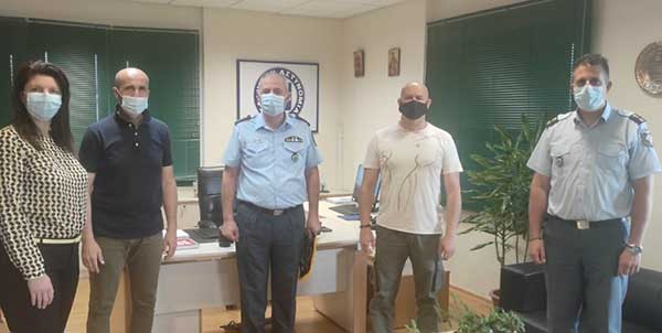 Επίσκεψη στον Γενικό Περιφερειακό Αστυνομικό Διευθυντή Δυτικής Μακεδονίας από την Τοπική Διοίκηση Κοζάνης (Ι.Ρ.Α.) της Διεθνούς Ένωσης Αστυνομικών