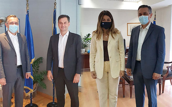 Συνάντηση του Περιφερειάρχη με τον Υπουργό Τουρισμού κ. Χάρη Θεοχάρη και την Υφυπουργό κ. Σοφία Ζαχαράκη – Τι αναφέρει η υφυπουργός τουρισμού