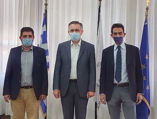 Συνάντηση του Περιφερειάρχη με τον Πρόεδρο του ΟΣΕ: Προς οριστική διευθέτηση το θέμα των κατεδαφισμένων γεφυρών του ΟΣΕ στην Κοζάνη