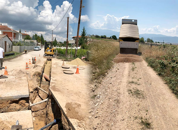 Τοπική Κοινότητα Κρόκου: Ξεκίνησε το αντιπλημμυρικό έργο στην περιοχή του υδραγωγείου – Συντήρηση αγροτικής οδοποιίας