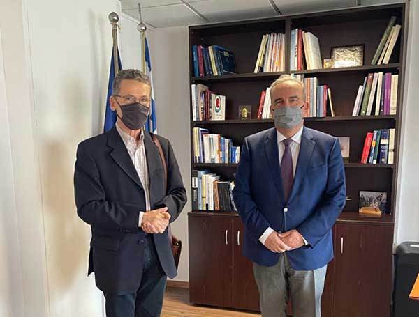Δήμος Κοζάνης: Συνάντηση Λ. Μαλούτα – Ν. Παπαθανάση για τα έργα ΣΔΙΤ