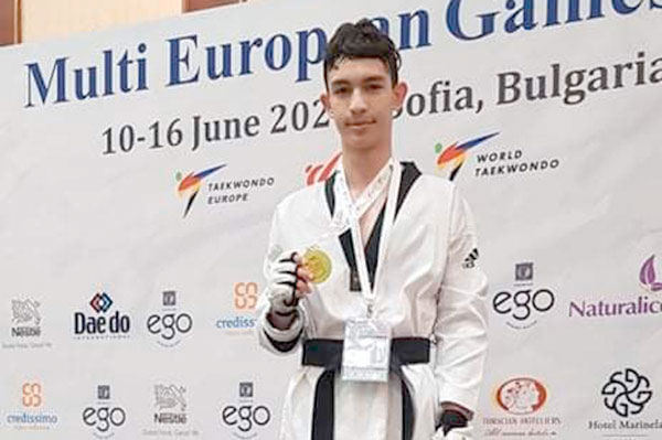 Χρυσό μετάλλιο για τον Νικόλαο Ρούση στους αγώνες multi European taekwondo championship – Πρόκριση για το πανευρωπαϊκό πρωτάθλημα παίδων τον Αύγουστο στην Εσθονία