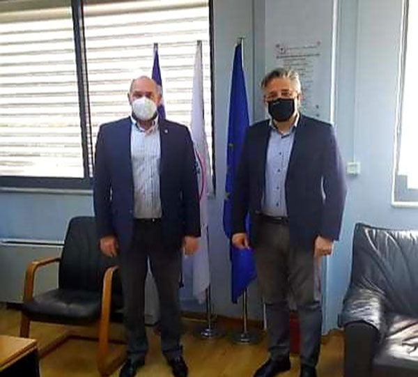 Δήμος Βοΐου: Επίσκεψη του προέδρου ΕΚΑΒ κ Νίκου Παπαευσταθίου στο κτίριο του πρώην δημαρχείου Ασκίου και εξαγγελία της ίδρυσης τομέα ΕΚΑΒ και ΕΤΙΚ