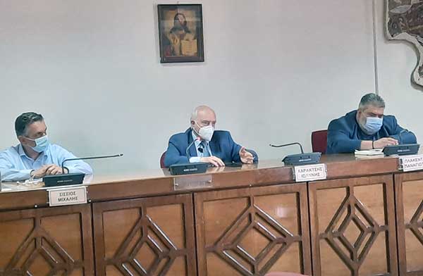Συνάντηση Δημάρχου Εορδαίας με τον Γ.Γ. Επαγγελματικής Εκπαίδευσης και Δια Βίου Μάθησης του Υπ. Παιδείας Γ. Βούτσινο