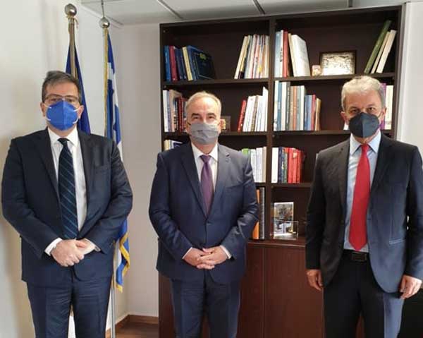 Συνάντηση του Πρύτανη του Πανεπιστημίου Δυτικής Μακεδονίας με τον Αναπληρωτή Υπουργό Ανάπτυξης και Επενδύσεων κ. Νίκο Παπαθανάση