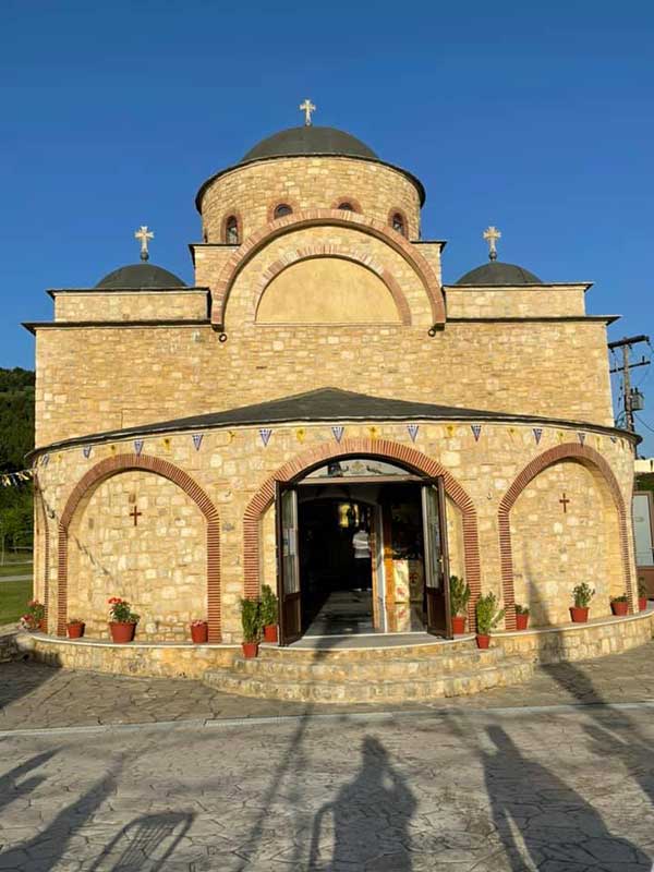 Εσπερινός του Πανηγυρικού Εορτασμού της Ιεράς Μονής Αγίου Ιωάννη Βαζελώνα