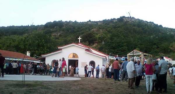 Παραμονή της γιορτής της Αγίας Παρασκευής Μοσχοχωρίου Πλατανορεύματος (φωτογραφίες)