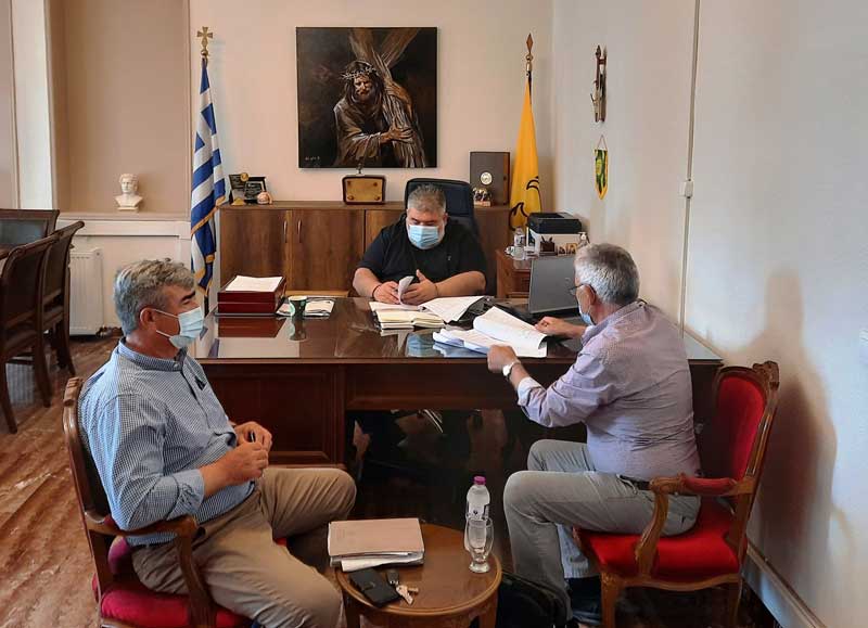 Υπογραφή σύμβασης για το έργο: «Ασφαλτοστρώσεις δρόμων Κοινοτήτων Δήμου Εορδαίας»