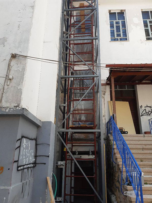 Κατασκευή ανελκυστήρα στο Δημοτικό Σχολείο Βελβεντού