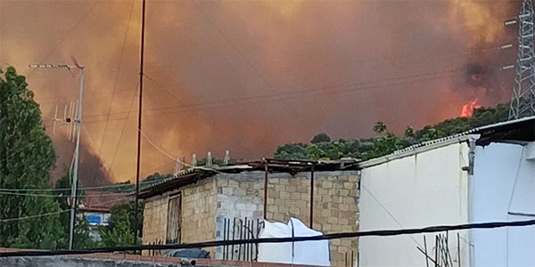 Μεγάλη φωτιά στην Αχαΐα: Κάηκαν σπίτια, εκκενώθηκαν χωριά -Απομακρύνθηκαν παιδιά από κατασκήνωση