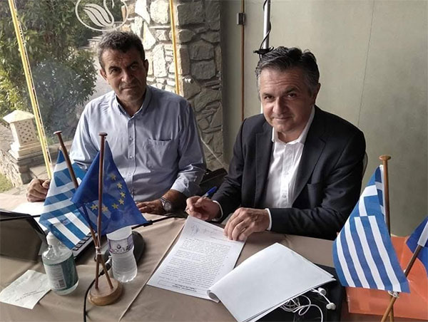 Υπογράφτηκε η Προγραμματική Σύμβαση για την Στήριξη της Επιχειρηματικότητας της Π.Ε. Καστοριάς από τον Περιφερειάρχη Δυτικής Μακεδονίας Γ. Κασαπίδη και τους τρεις Δημάρχους
