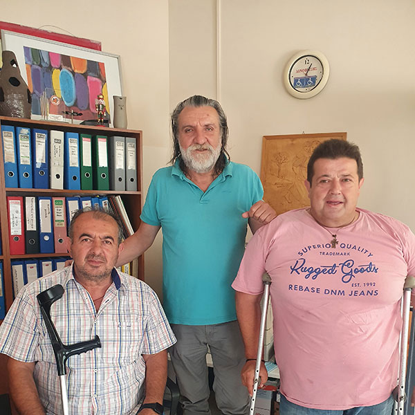 Συνάντηση του Συλλόγου Ατόμων με Αναπηρία ΠΕ Κοζάνης με την Δημοτική αρχή του Δήμου Εορδαίας για την τήρηση του κανονισμού των κοινόχρηστων χώρων
