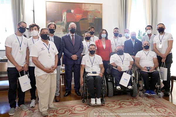 Καλλιόπη Βέττα: Η Πολιτεία οφείλει να είναι αρωγός του αθλητισμού των Ατόμων με Αναπηρία – Συμμετοχή στην εκδήλωση για την υποδοχή αντιπροσωπείας Αθλητών Παραολυμπιακής ομάδας στην Βουλή