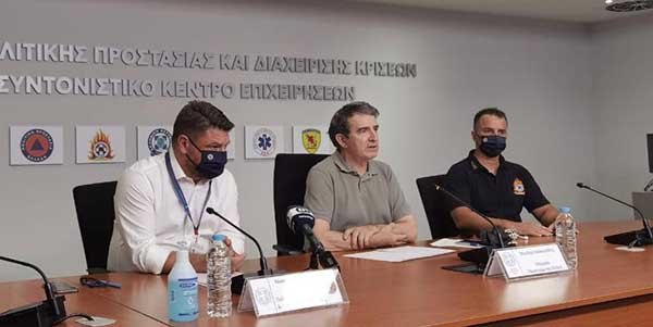 Ενημέρωση Χαρδαλιά – Χρυσοχοΐδη: Τέσσερις προσαγωγές για τις φωτιές
