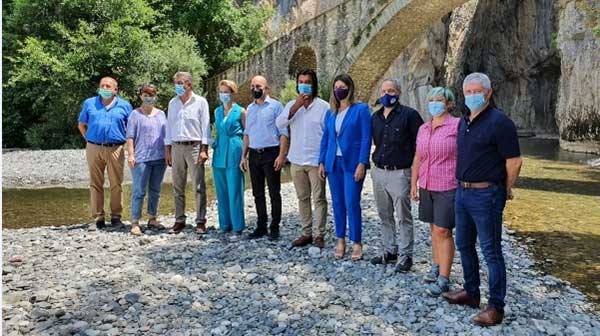 Επίσκεψη Υφ. Τουρισμού κας Ζαχαράκη και Υφ. Περιβάλλοντος & Ενέργειας κ. Αμυρά στην ΠΕ Γρεβενών
