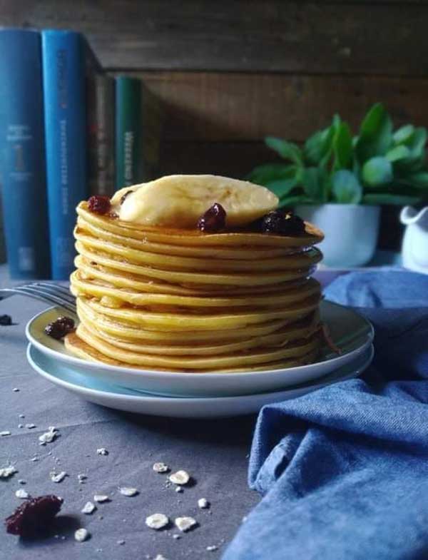 The 3 Cooks: Τηγανίτες βρώμης με μέλι και μπανάνα