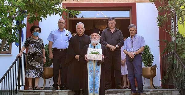Αναχώρησε το ιερό λείψανο του Αγίου Διονυσίου εν Ολύμπω από το Βελβεντό για το Μοναστήρι του στον Όλυμπο