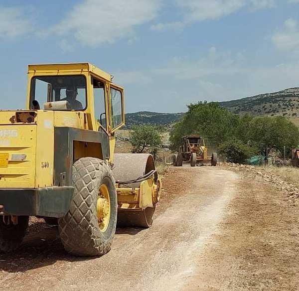 Ξεκίνησαν οι εργασίες ασφαλτόστρωσης του αγροτικού δρόμου βόρεια του Νεκροταφείου Γαλατινής