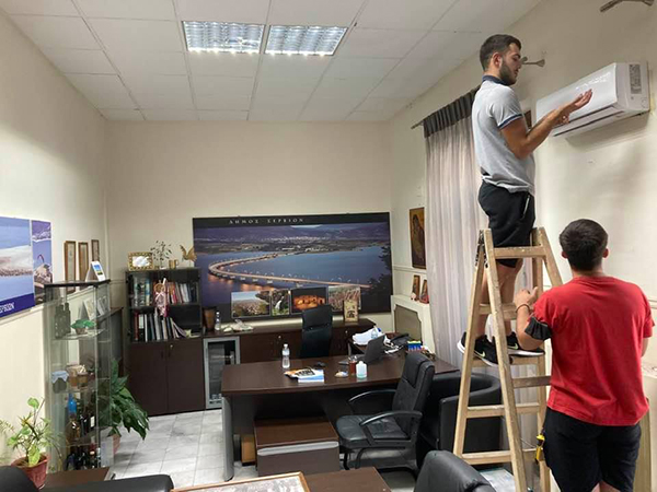 Χρήστος Ελευθερίου: Κλιματική αλλαγή στο Γραφείο Δημάρχου