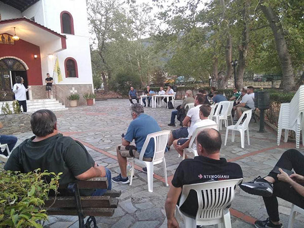 Χρήστος Ελευθερίου: “Τα «παράπονα στο Δήμαρχο» ήταν χτες το απόγευμα στον διπλό χωριό μας την Καστανιά”