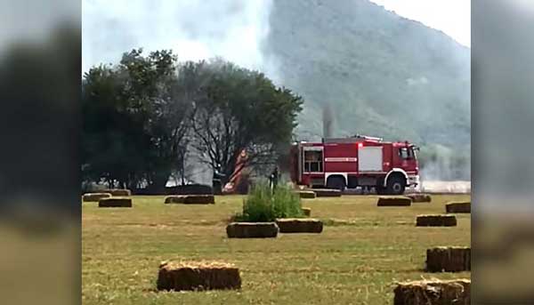 Στην Καστοριά εν μέσω καύσωνα πήγε να κάψει καλάμια