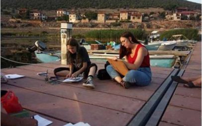 Εικαστικό project «Ψυχή στο Λαιμό 2021» -Δύο Μικρές Θάλασσες-Εικαστική παρείσφρηση σε τρία αγροτόσπιτα στην Πρέσπα (Λαιμός & Μηλιώνας)
