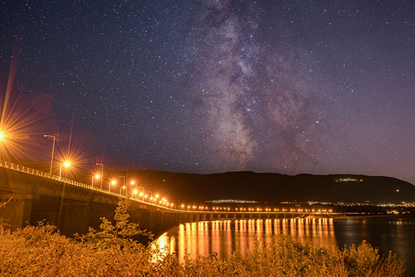 Φωτογραφία ημέρας: Γέφυρα λίμνης Πολυφύτου – Γαλαξίας