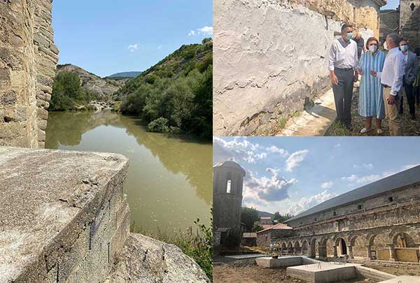 Αυτοψία της Υπουργού Πολιτισμού και Αθλητισμού Λίνας Μενδώνη σε έργα Πολιτισμού στα Γρεβενά