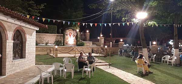 Η Κοίμηση της Θεοτόκου στο ξωκλήσι της Παναγίας της Κοζάνης