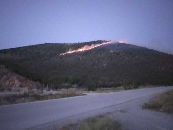 Ενημέρωση για τις πυρκαγιές στην ΠΕ Κοζάνης