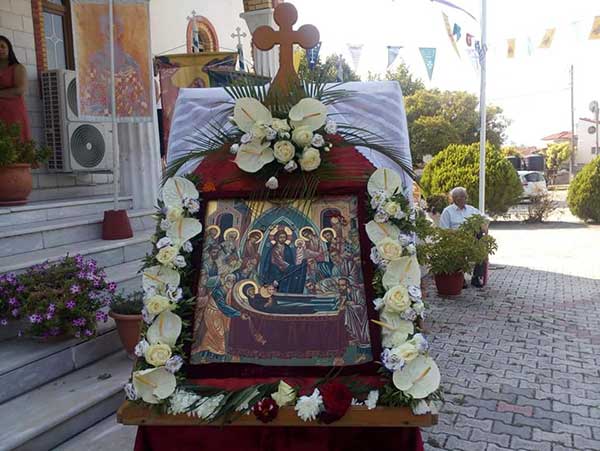 Μορφωτικός Σύλλογος Ροδίτη: Γιόρτασε ο Ιερός Ναός Κοιμήσεως της Θεοτόκου